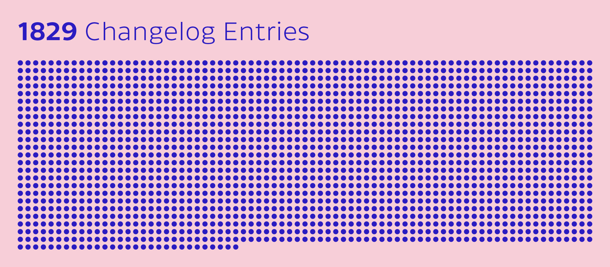 Changelog Entries: 1829