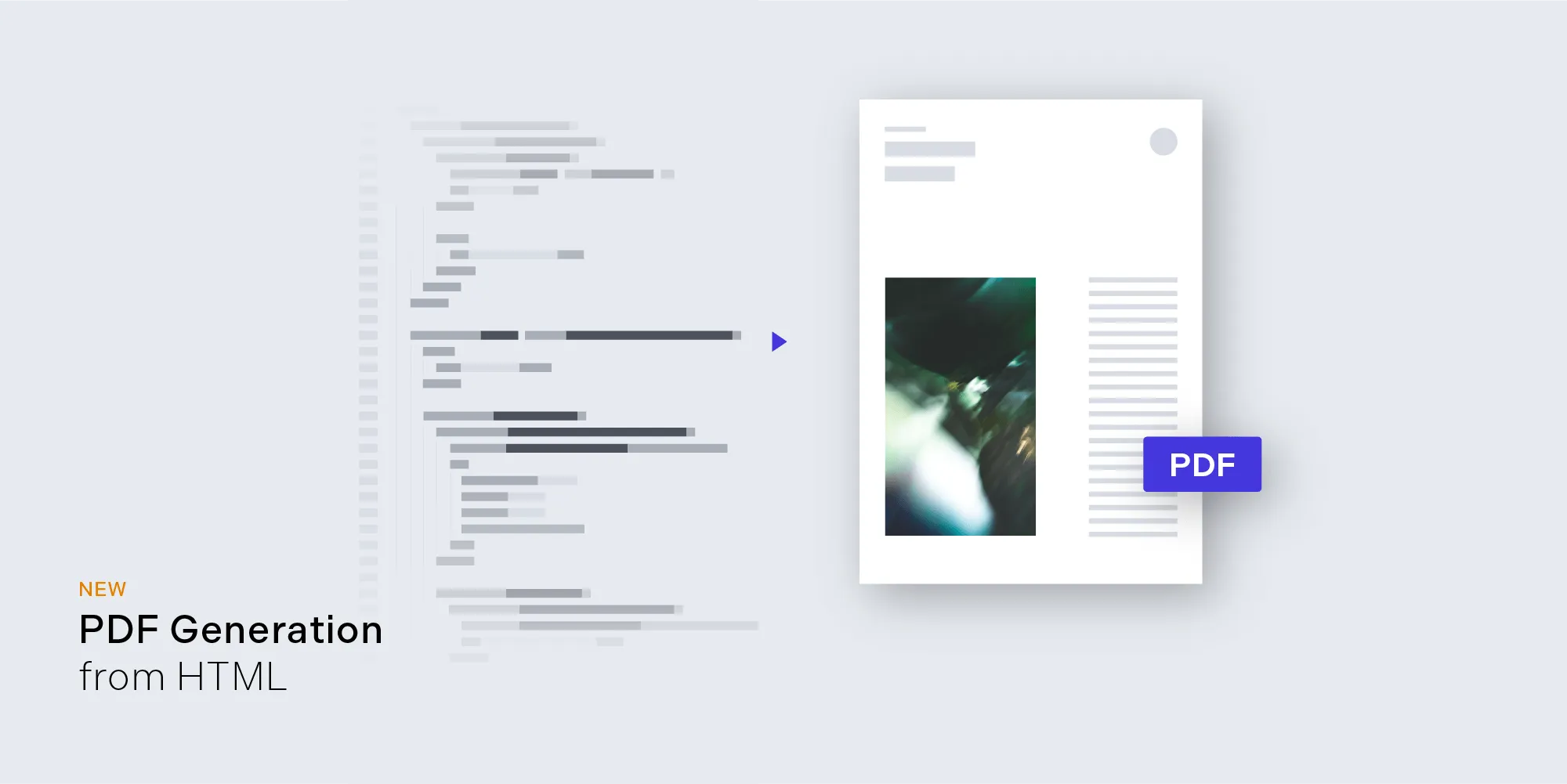 From HTML