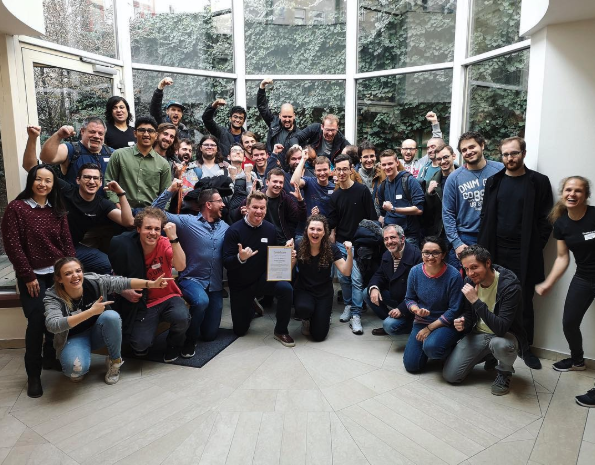 All company group photo