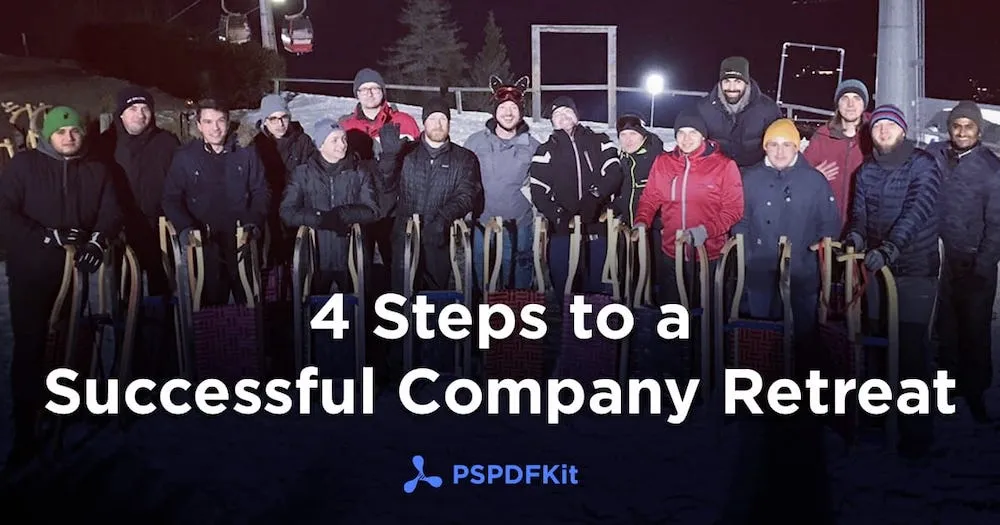 4 steps to a successful company retreat