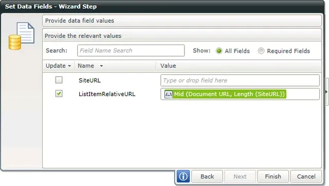 K2 Designer - Calculate Data Fields