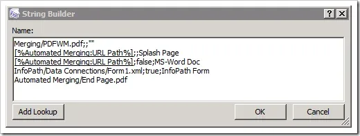 workflow variables