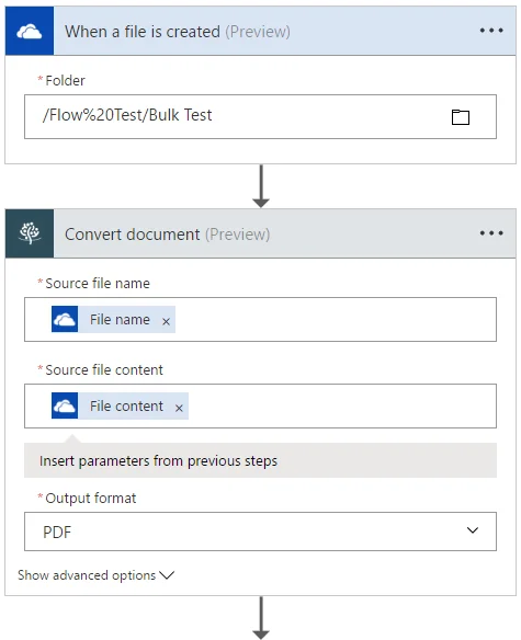 Convert to OneDrive - Detail - Part1