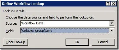 DefineWorkflowLookup