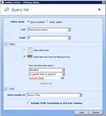 Query-List