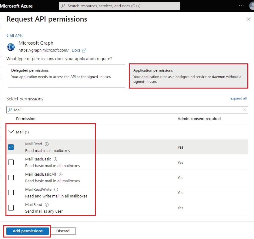 Choose-the-Mail-Permissions