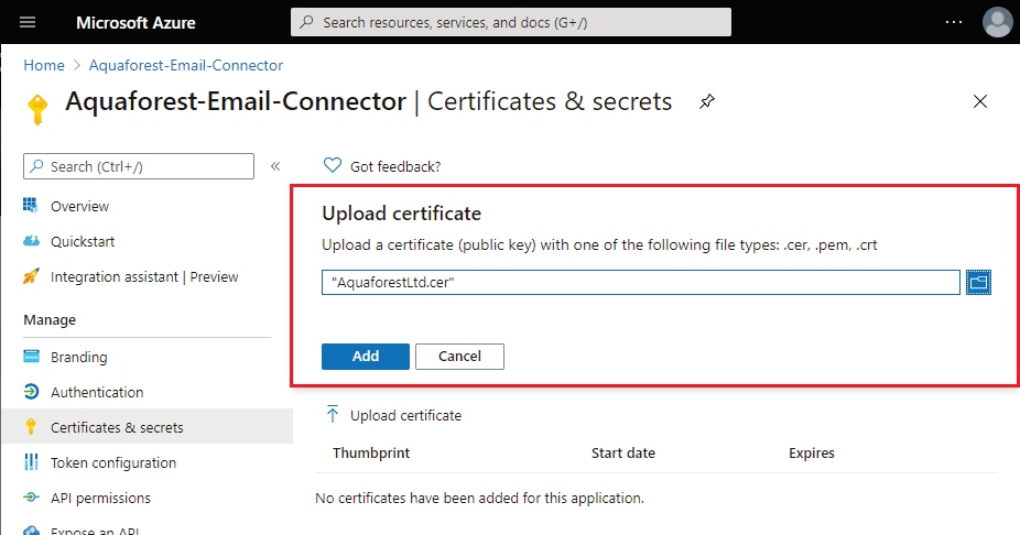 Add-Certificate