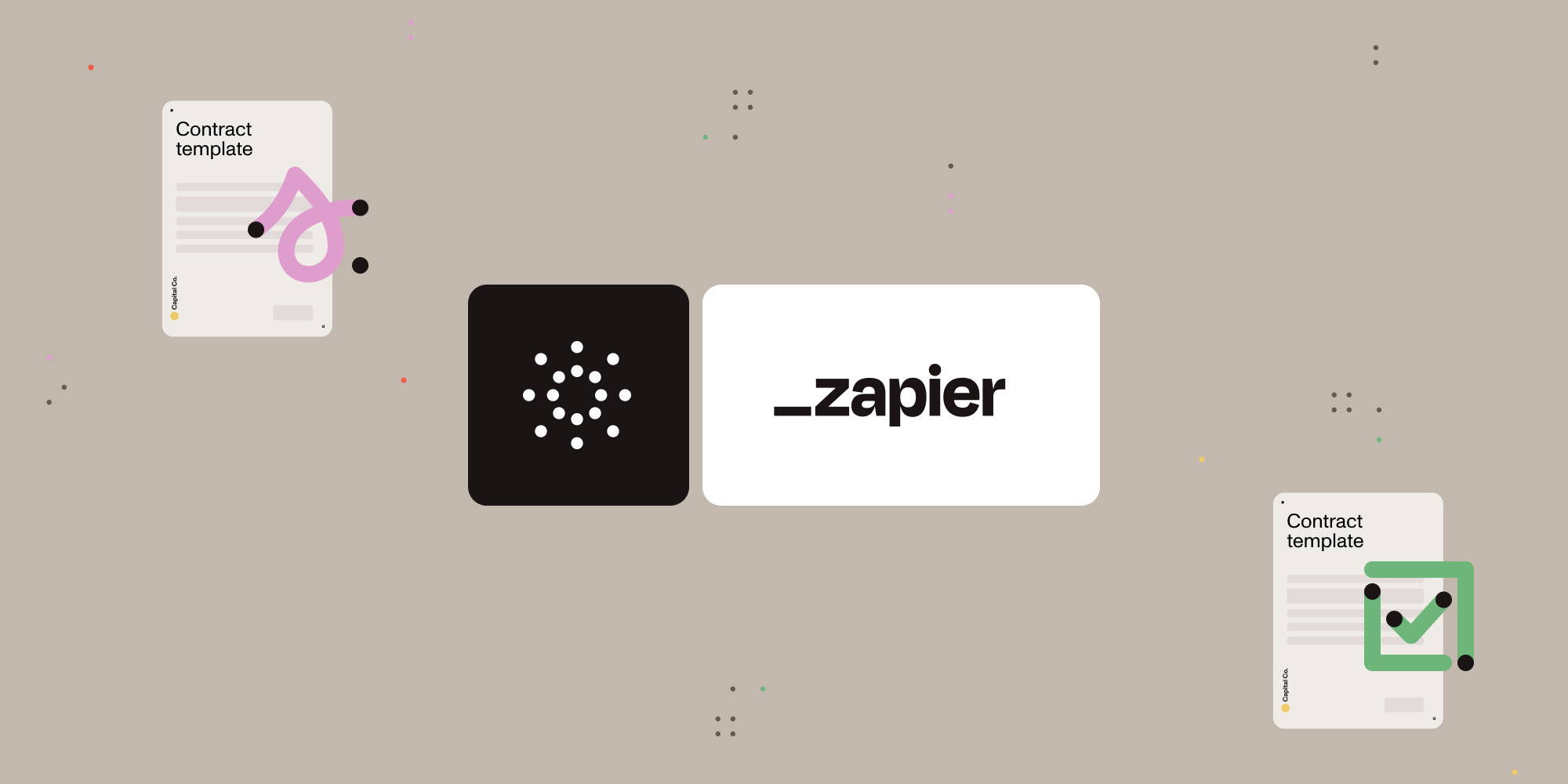 Create PDF forms with Nutrient Document Web Services API on Zapier