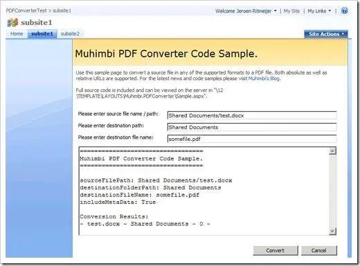 PDFConverterSample