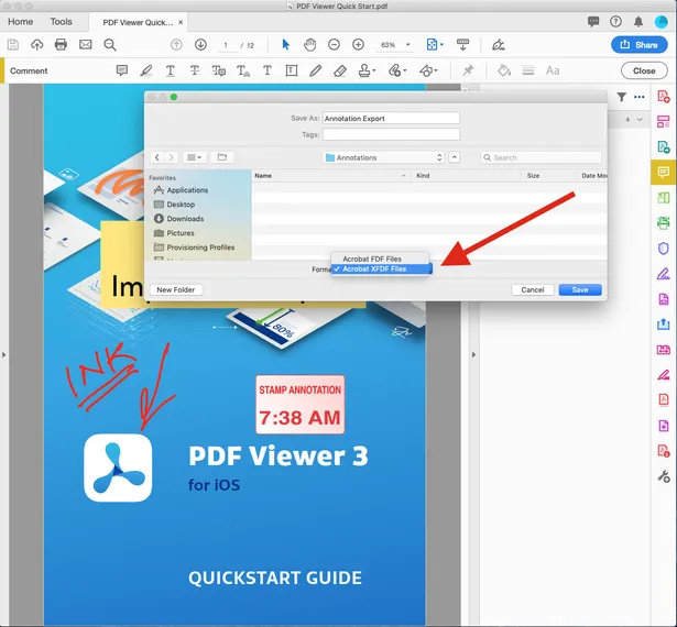 Acrobat XFDF Files