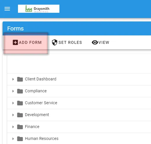 add form