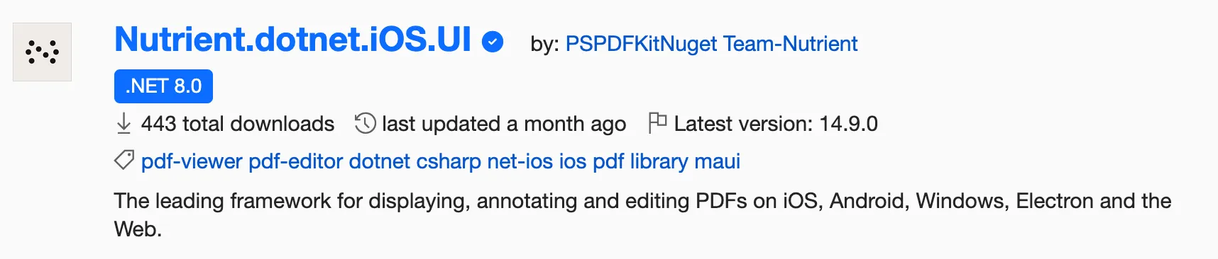 Add nuget package using NuGet manager