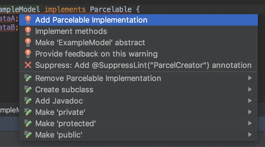 Auto-generate the implementation