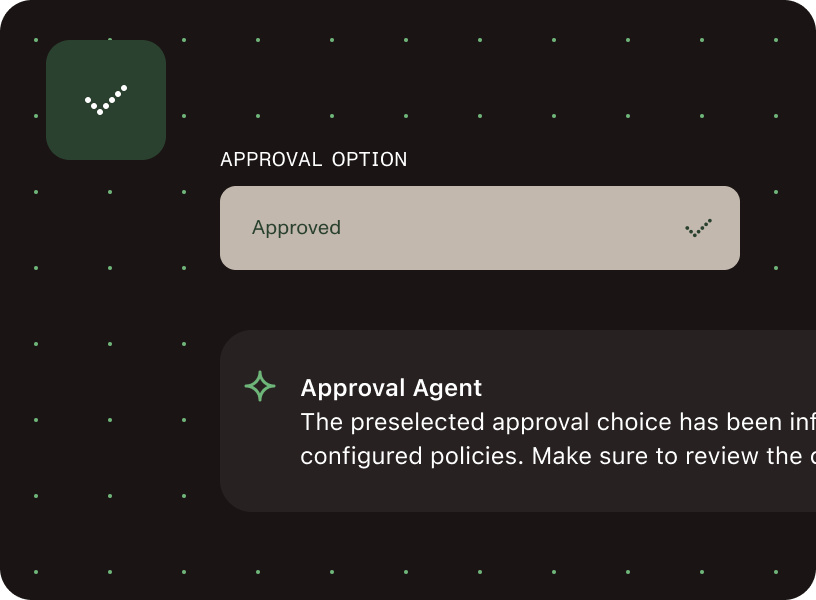 Recommend approvals visualization