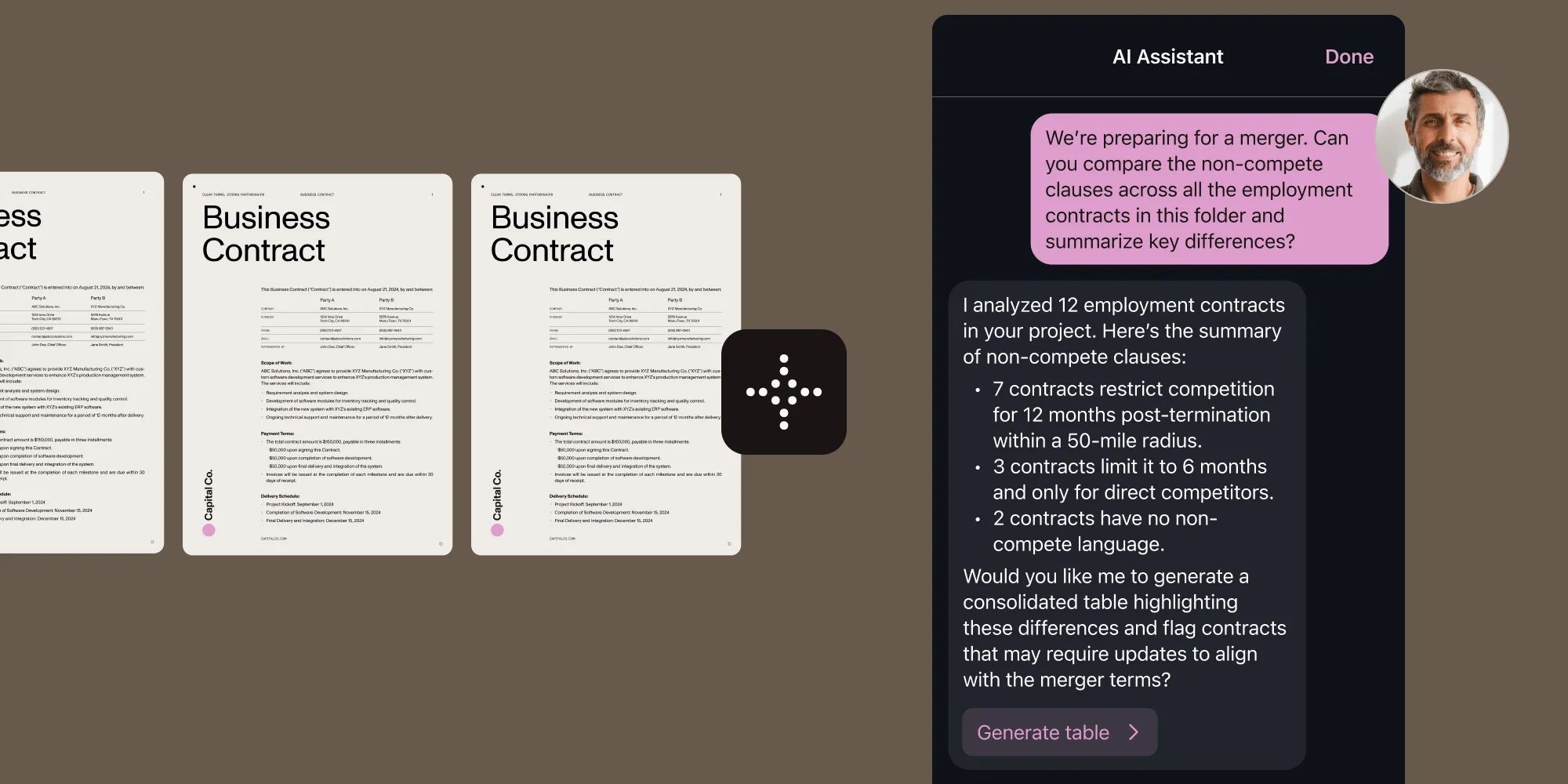 AI Assistant for cross-platform apps