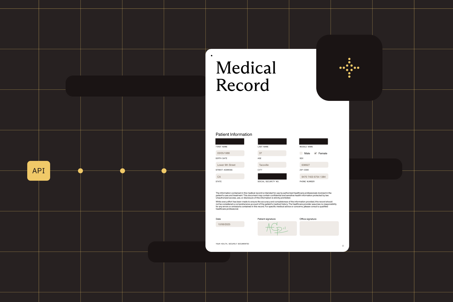 AI redaction API for sensitive data removal