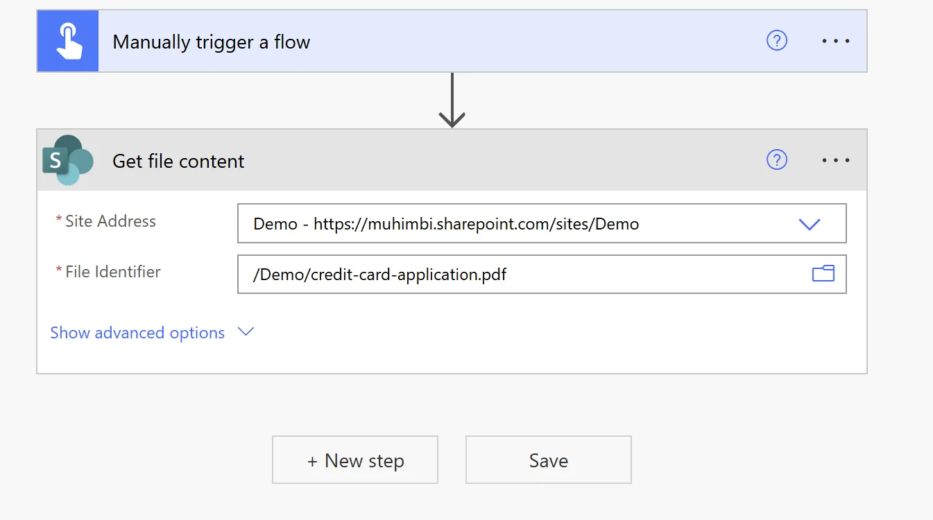 Create a flow in Power Automate