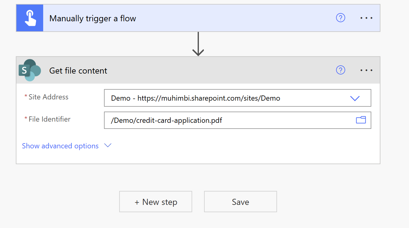 Create a flow in Power Automate