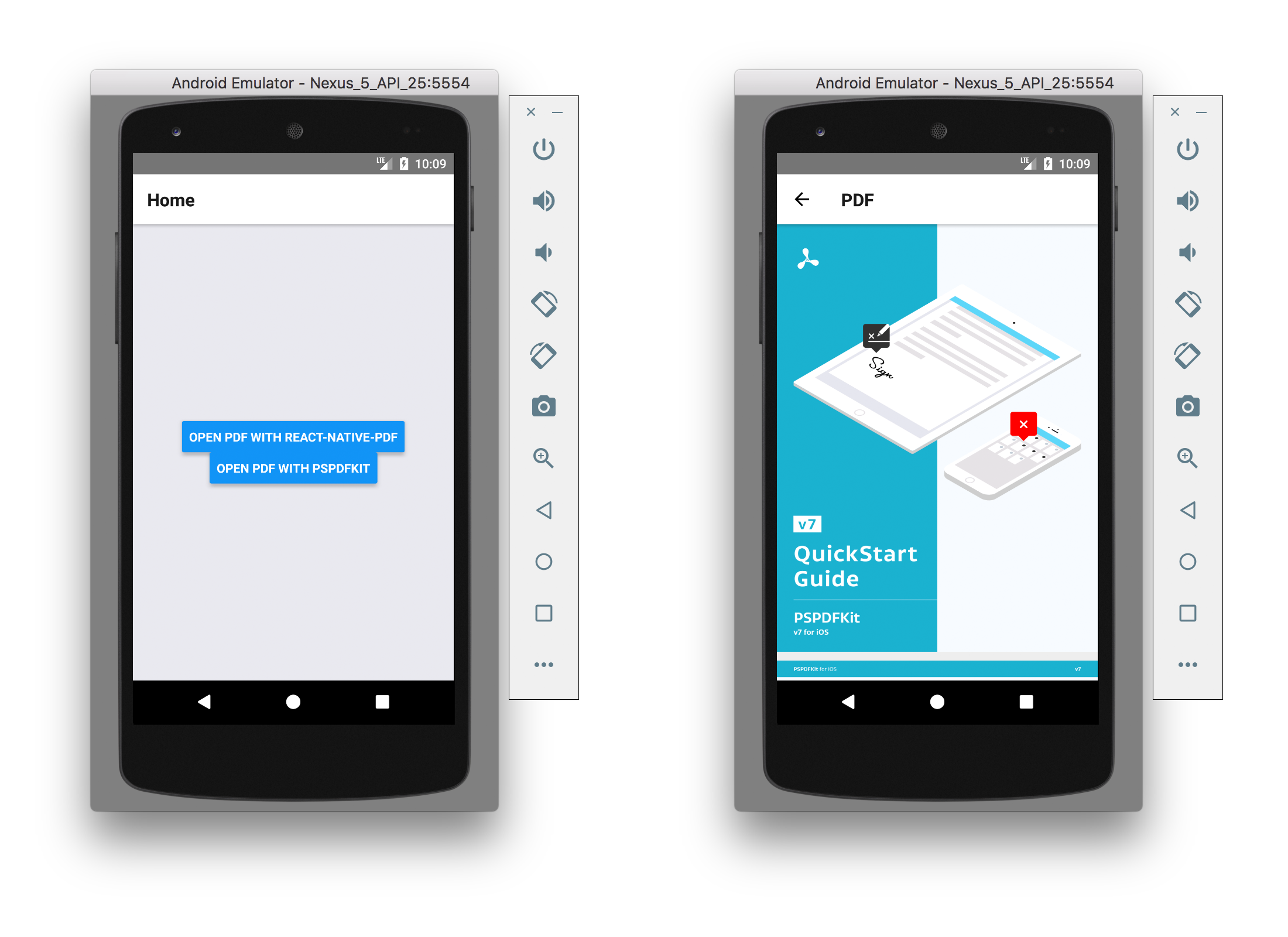 A simple React-based PDF view on Android