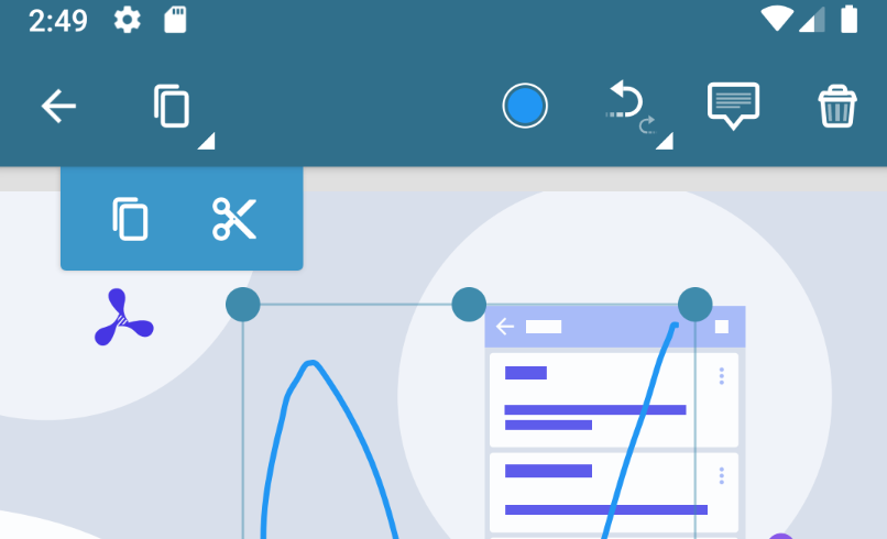 Annotation Editing Toolbar