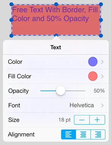 Annotation inspector