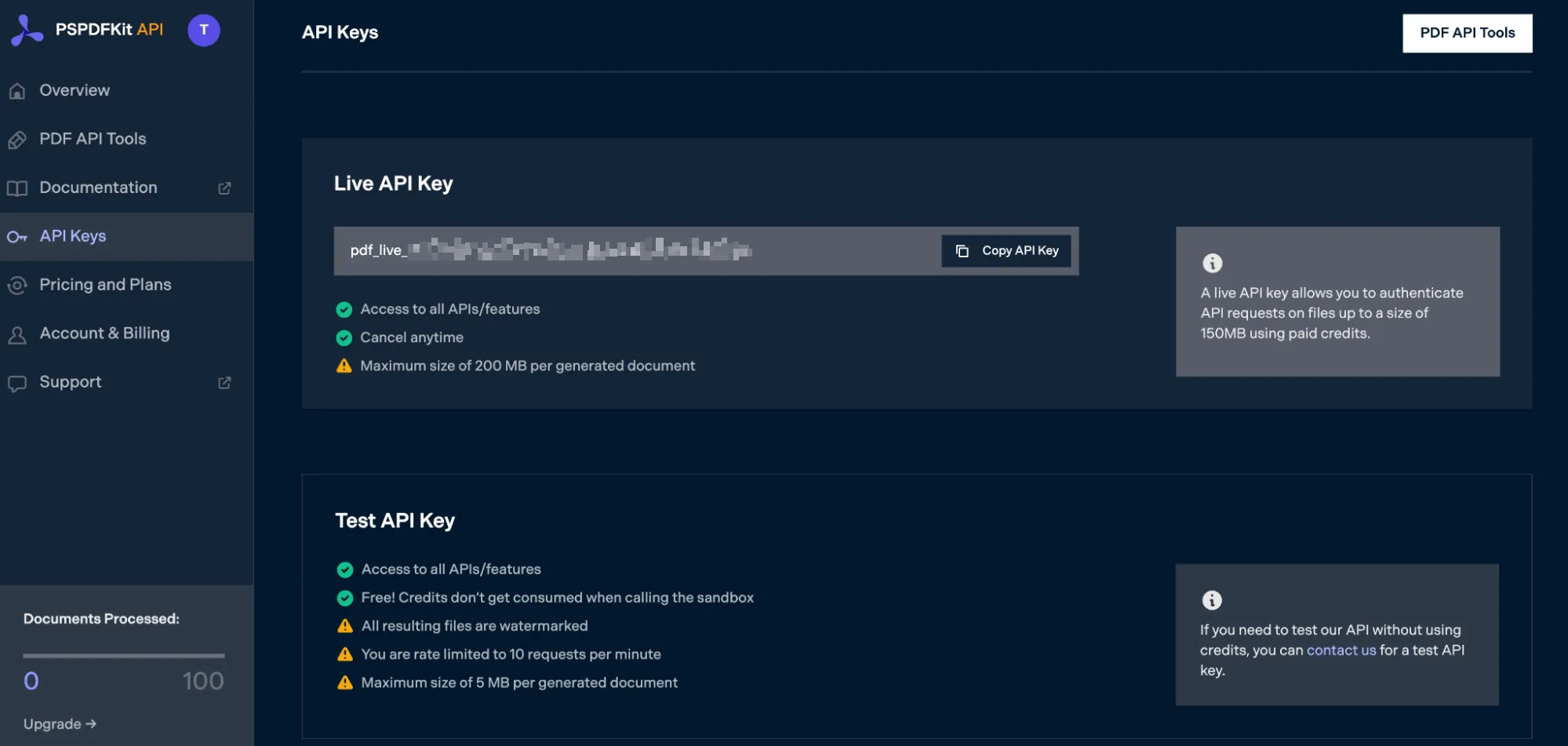 PSPDFKit API Key