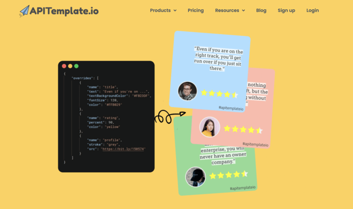 API Template PDF Generator API