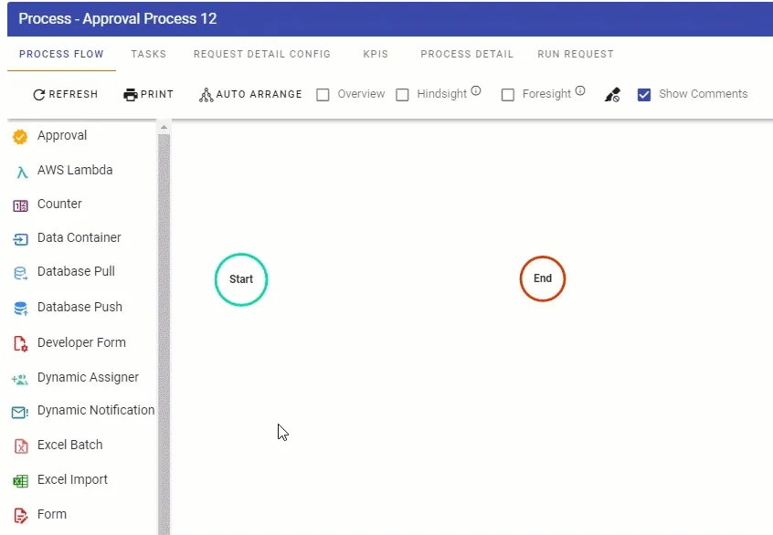 approval management example - process builder