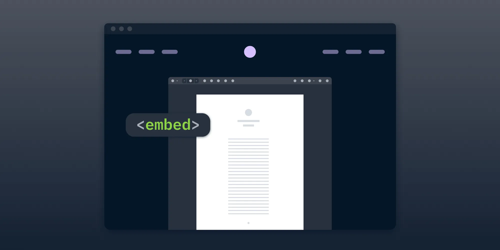 Featured image for article: Embed PDF in HTML: The ultimate guide to displaying PDFs on your website