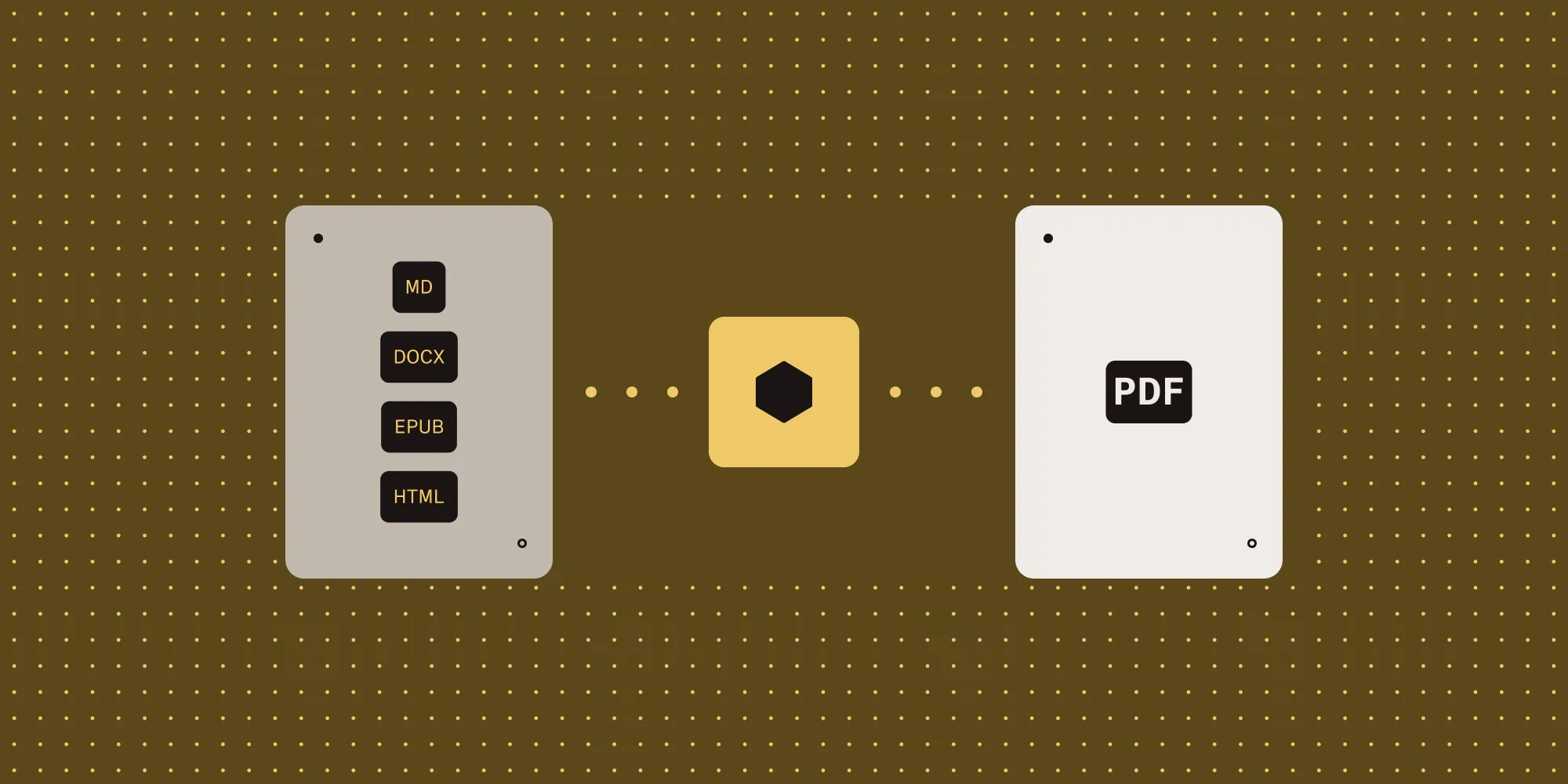 Featured image for article: Convert DOCX, EPUB, Markdown, and HTML to PDF in Node.js