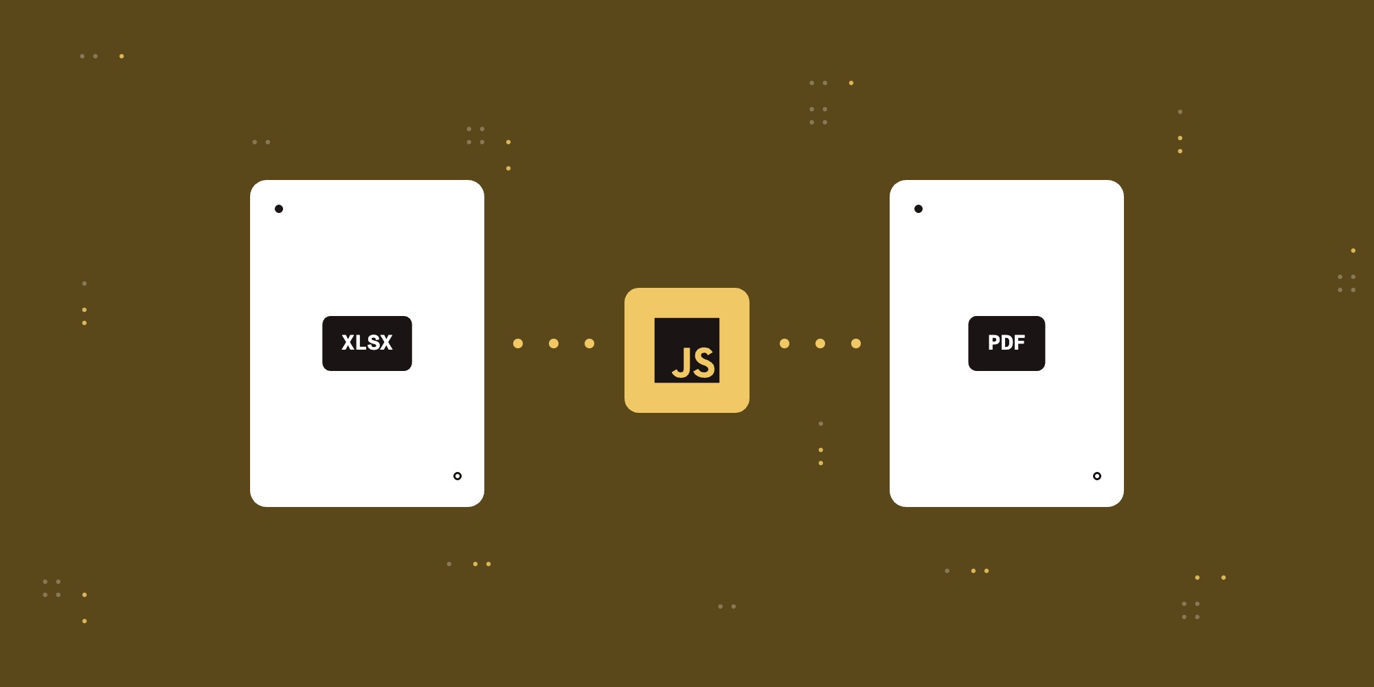 How to convert Excel to PDF using JavaScript