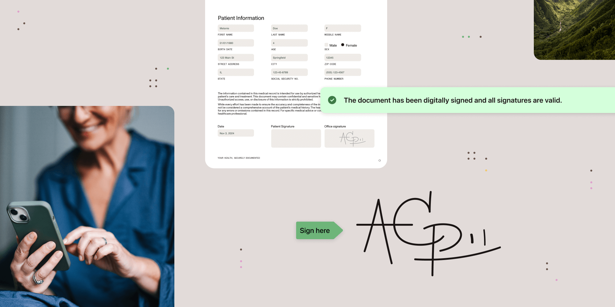 The difference between digital and electronic signatures