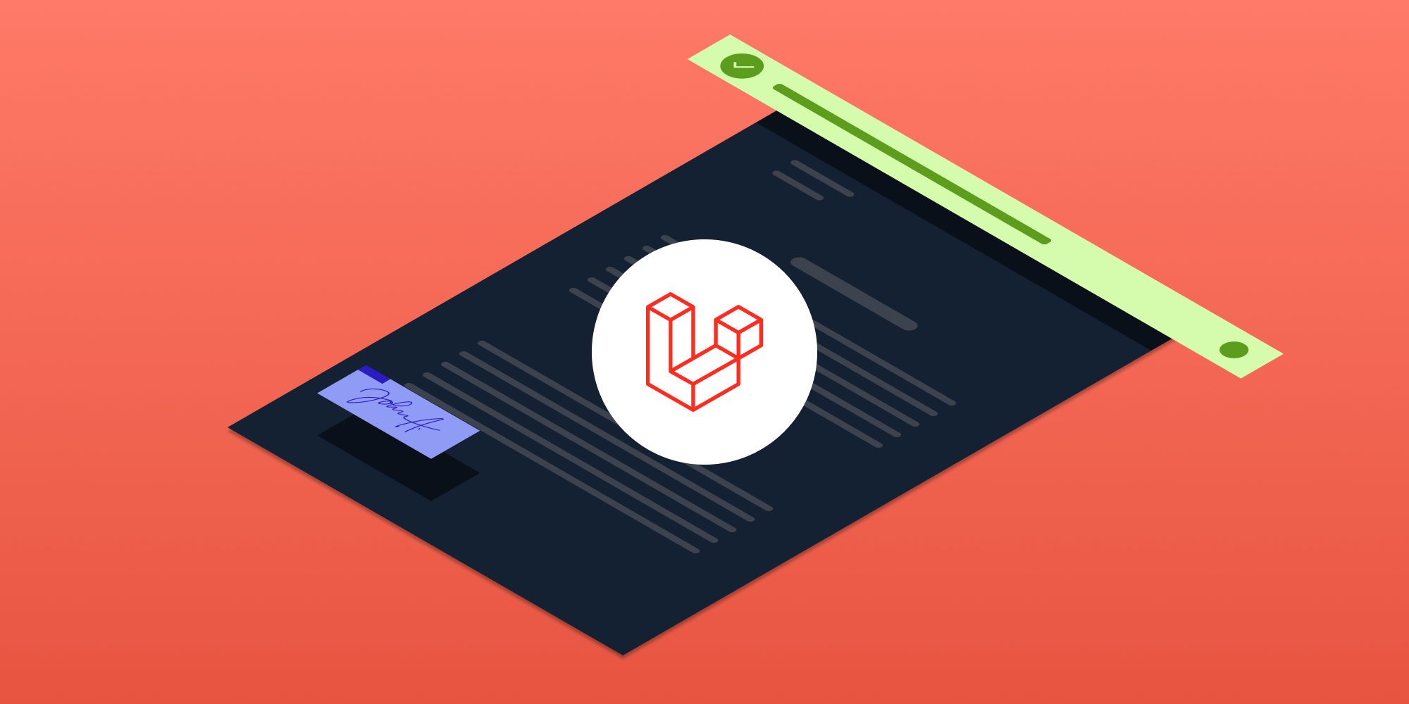 Featured image for article: How to add digital signatures to PDFs using Laravel