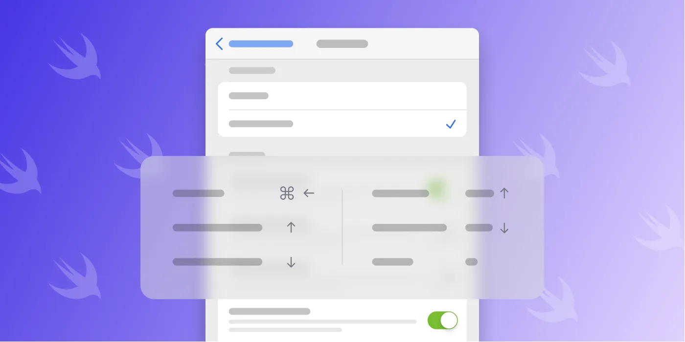 Keyboard Navigation in SwiftUI