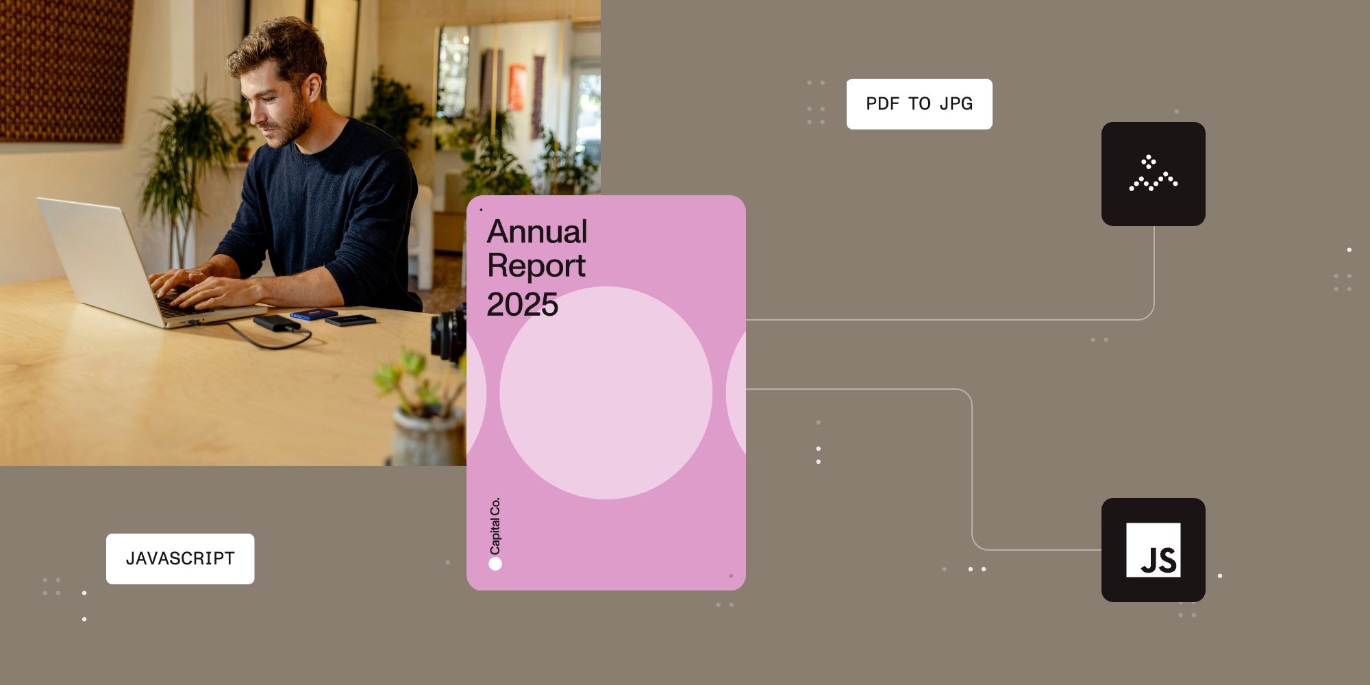 How to convert PDF to JPG using JavaScript