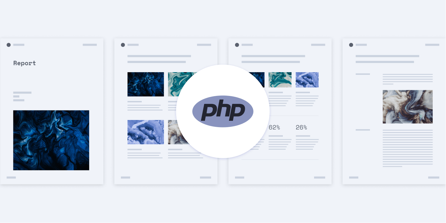 How to generate PDF reports from HTML in PHP