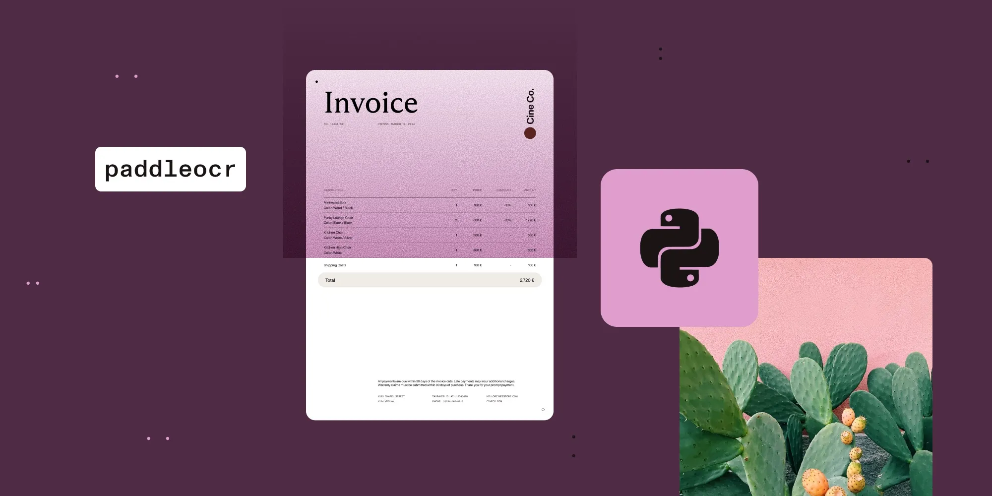 Featured image for article: PaddleOCR in Python: Setup, PDF input, and production use