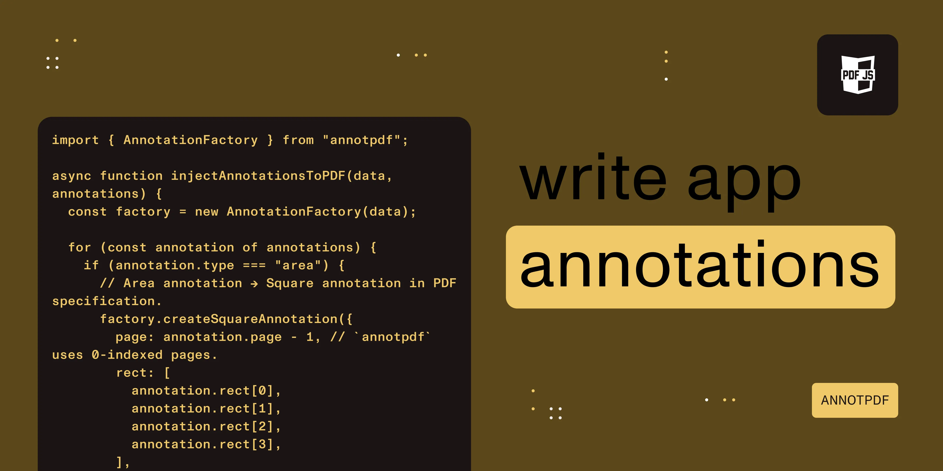 Export PDFs with embedded annotations via PDF.js and annotpdf