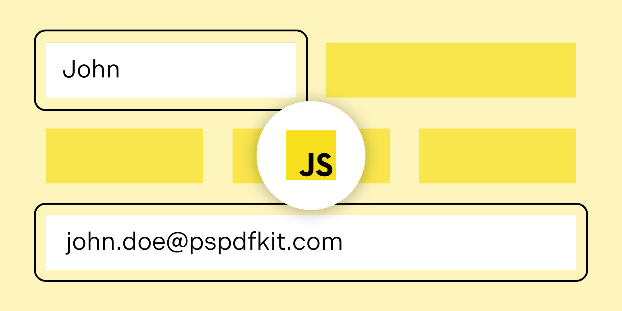 Creating and filling PDF forms programmatically in JavaScript