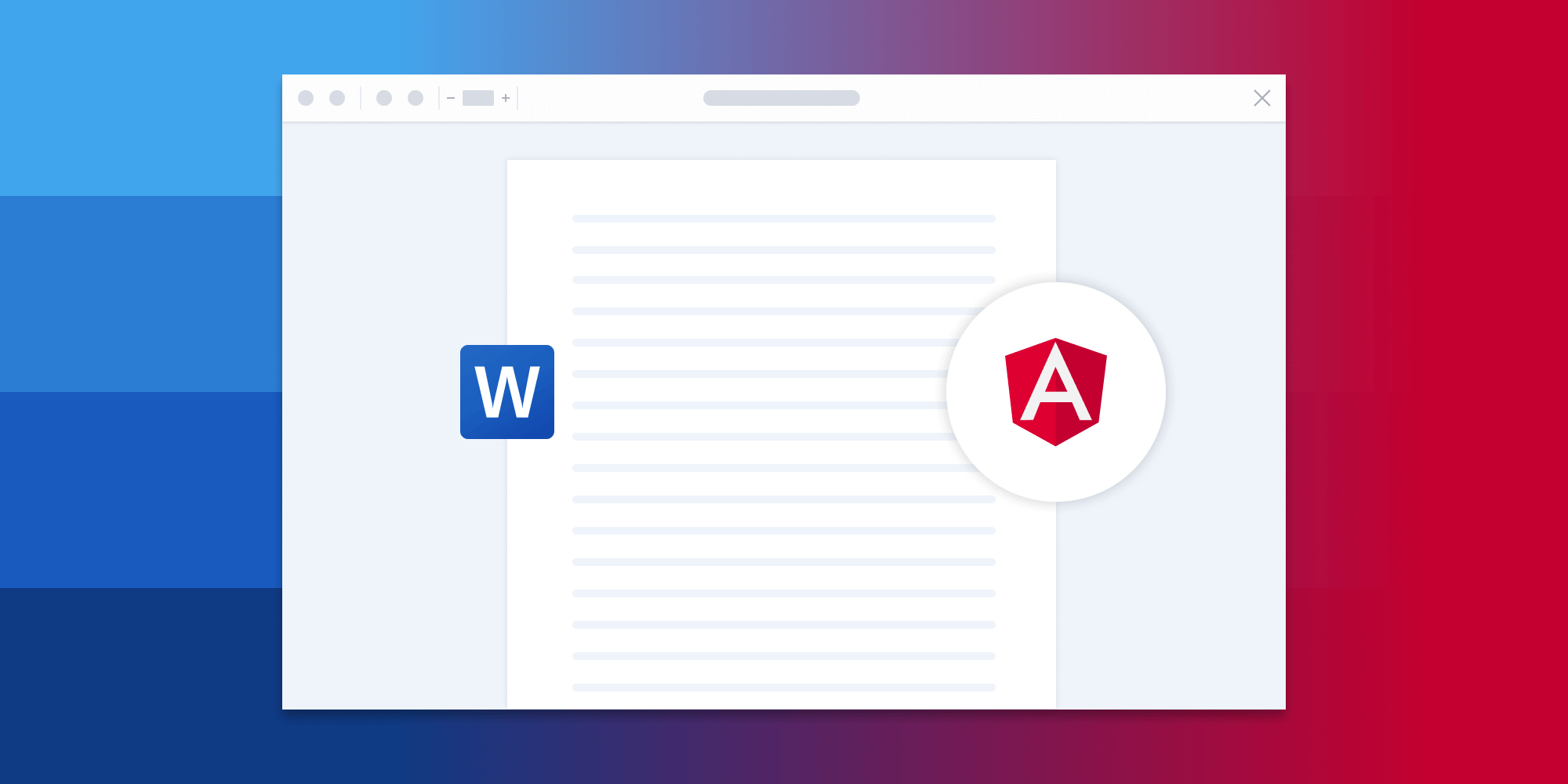 Angular Word viewer tutorial