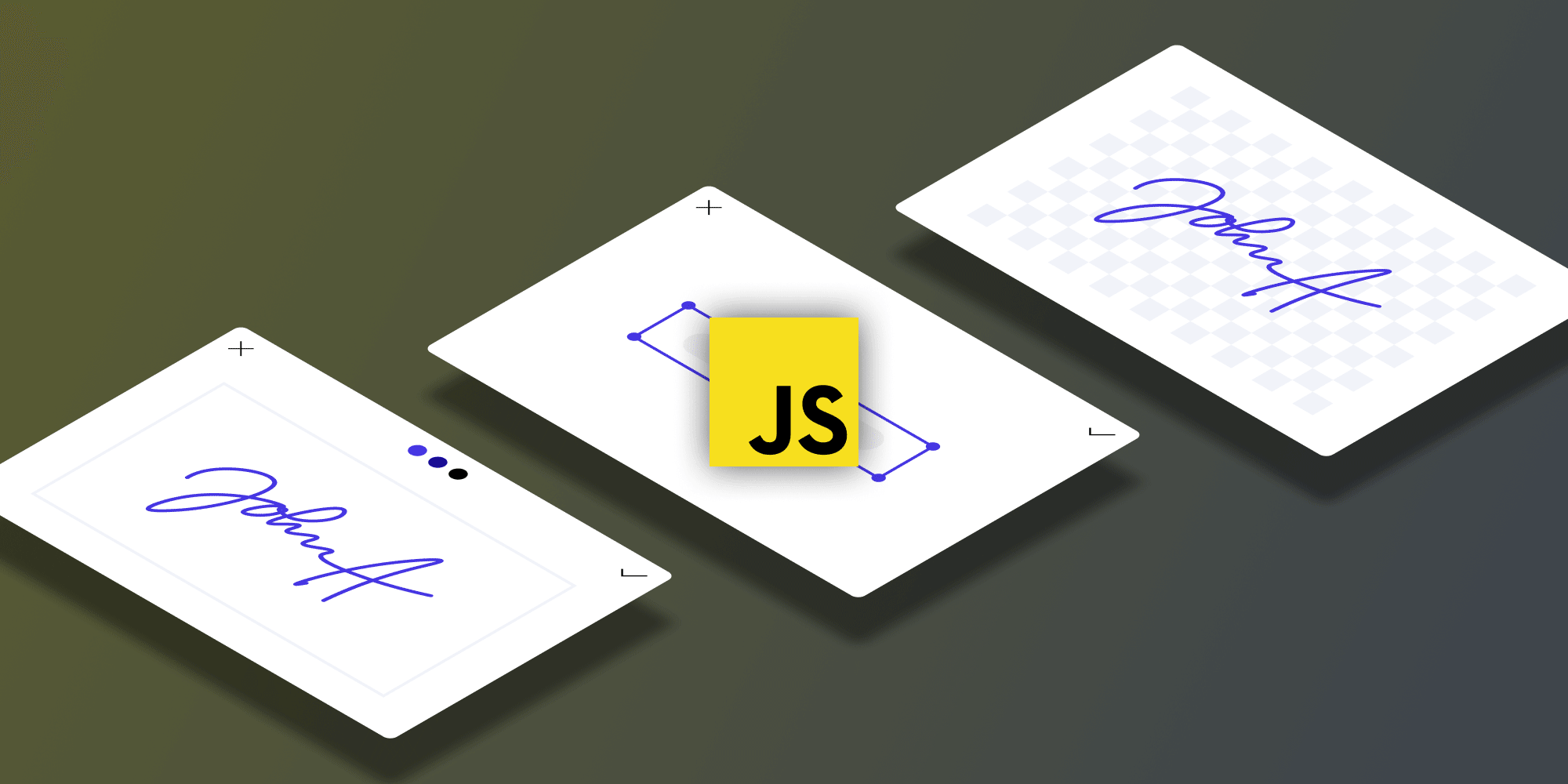 How to use JavaScript to capture signatures in PDFs