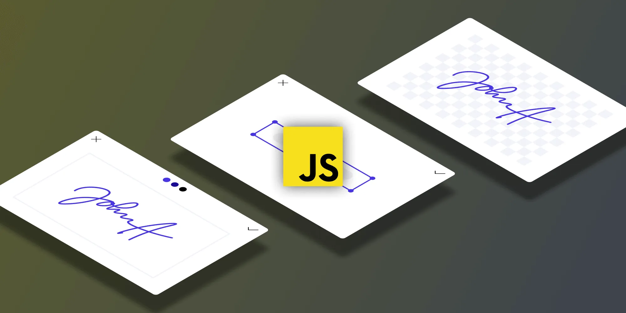 How to use JavaScript to capture signatures in PDFs