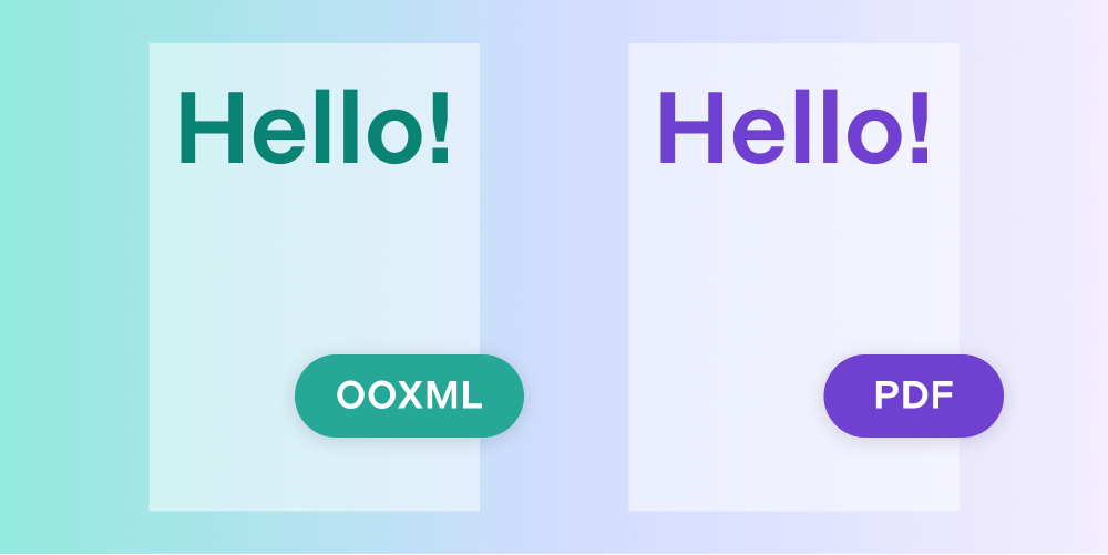 PDF vs. DOCX: How Textual Contents Can Be So Different