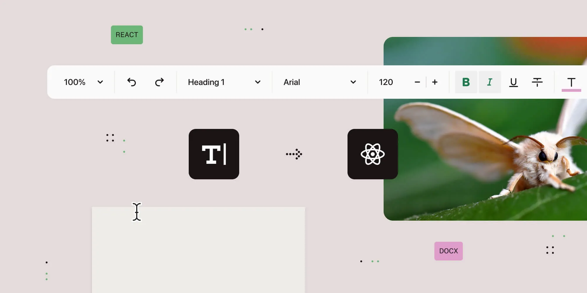 Featured image for article: Integrate a DOCX editor in your React app using Nutrient