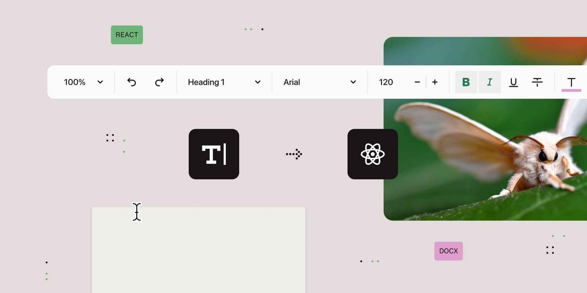 Integrate a DOCX editor in your React app using Nutrient