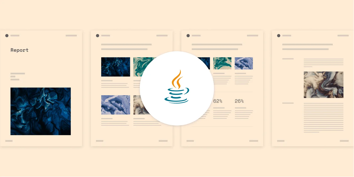How to generate PDF reports from HTML in Java