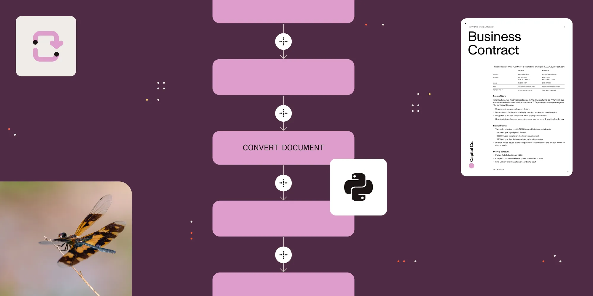 Featured image for article: Automate document conversion at scale with Python and Nutrient DCS