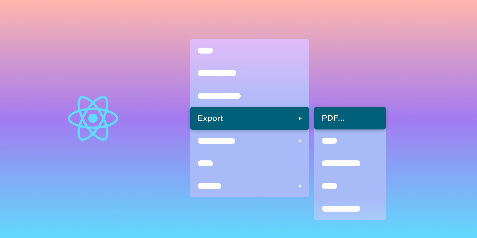 How to export to PDF using React