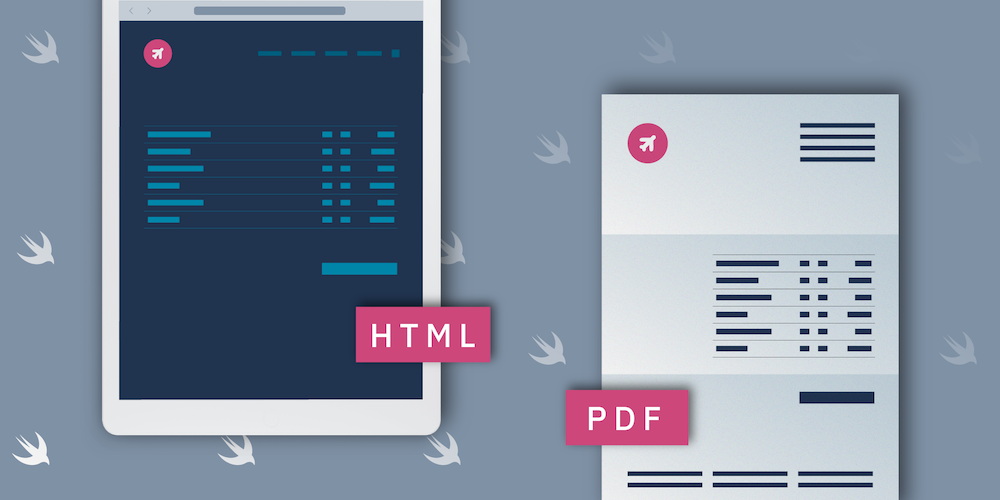How to Convert HTML to PDF with Swift