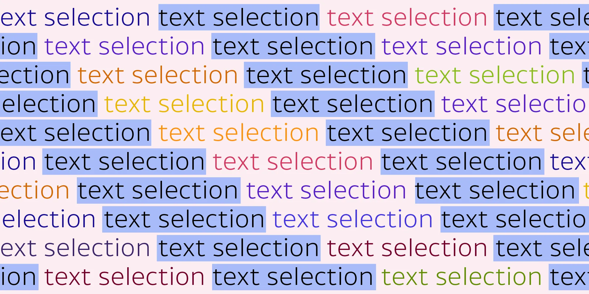 Text Selection Regression in Chrome 83